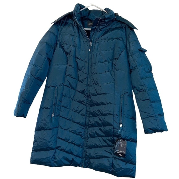 NWT Eddie Bauer Sun Valley Down Parka. Size 1X. 650 full premium down. - Picture 2 of 14